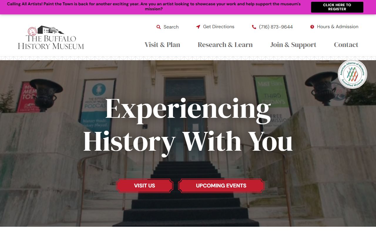 Buffalo History Museum genealogy research library