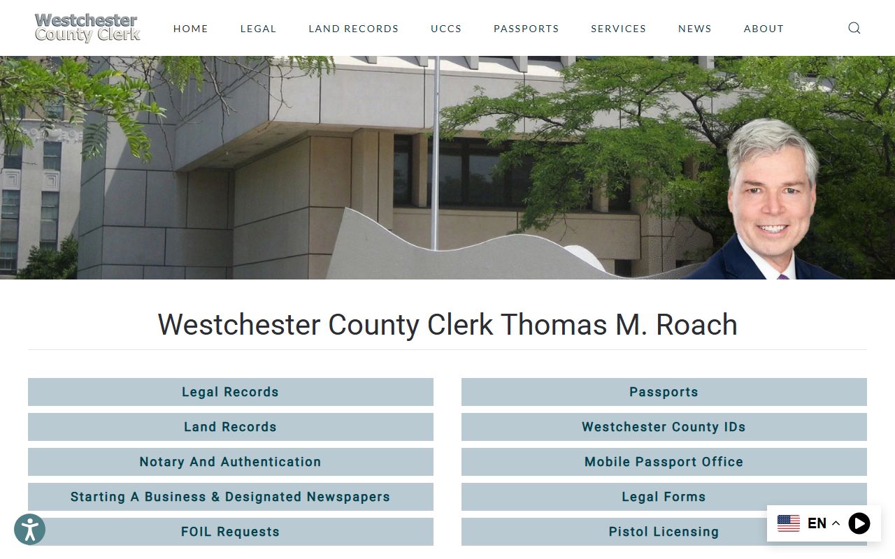 Westchester County Clerk records for White Plains genealogy