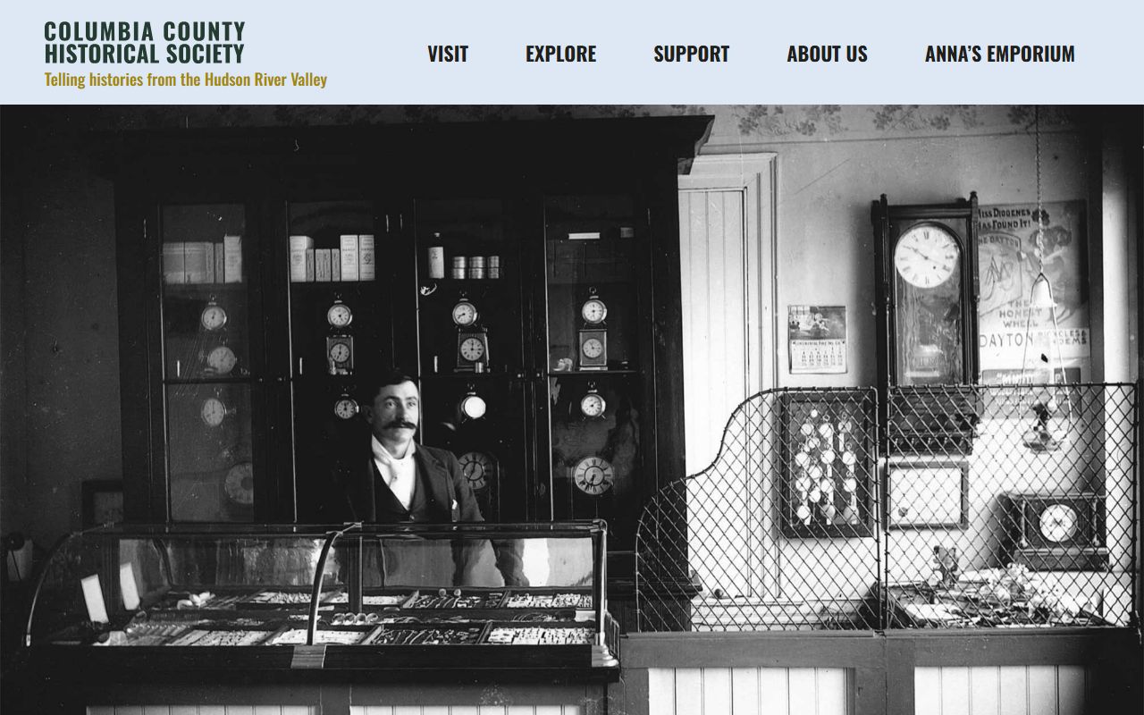 Columbia County Historical Society genealogy research collections in Kinderhook