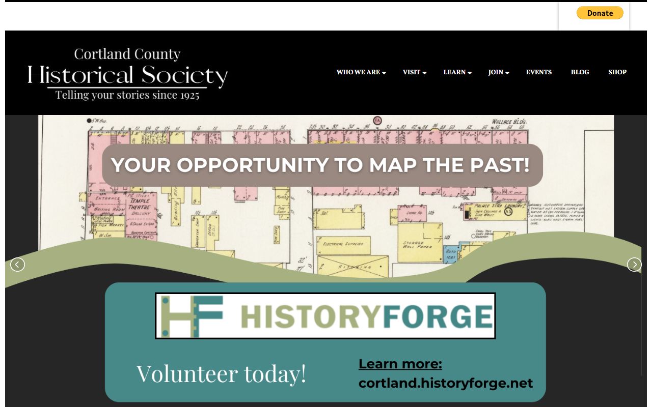 Cortland County Historical Society genealogy resources