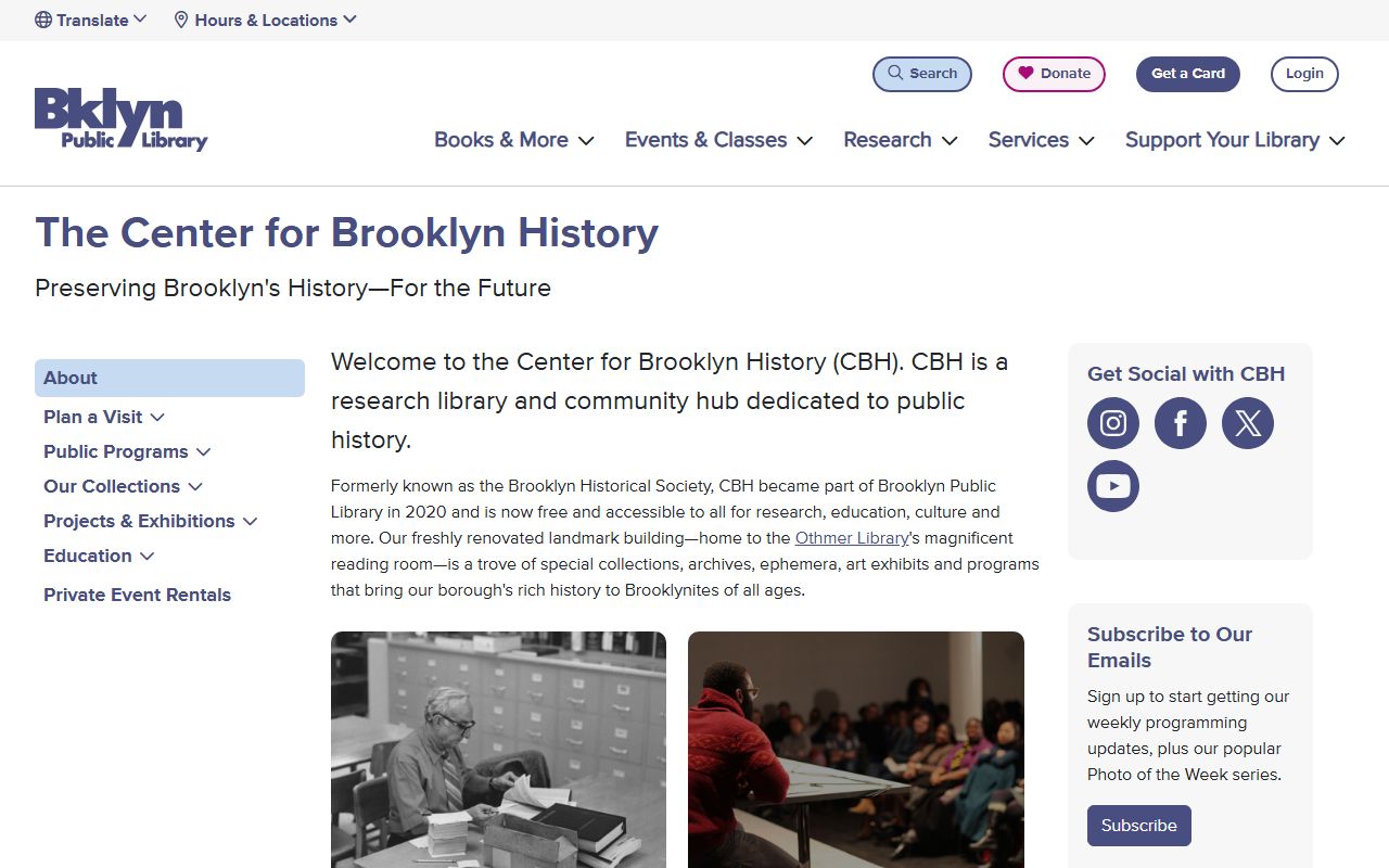 Brooklyn Historical Society Kings County genealogy research