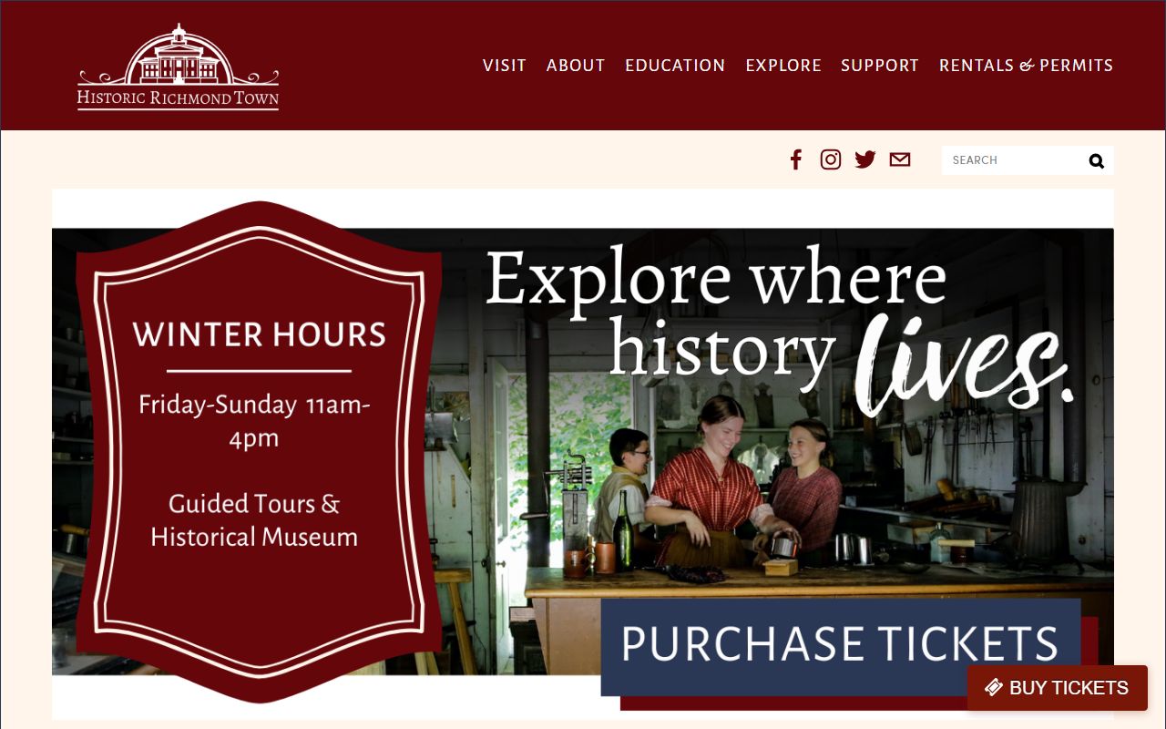 Staten Island Historical Society Historic Richmond Town genealogy