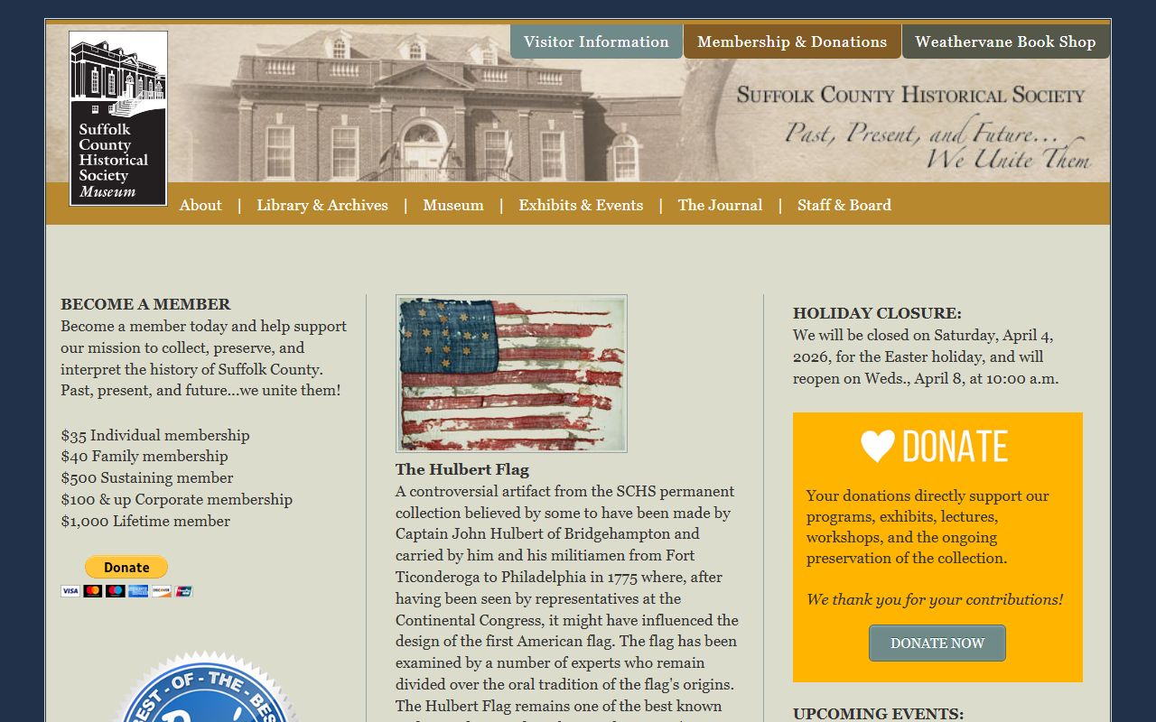 Suffolk County Historical Society genealogy collections