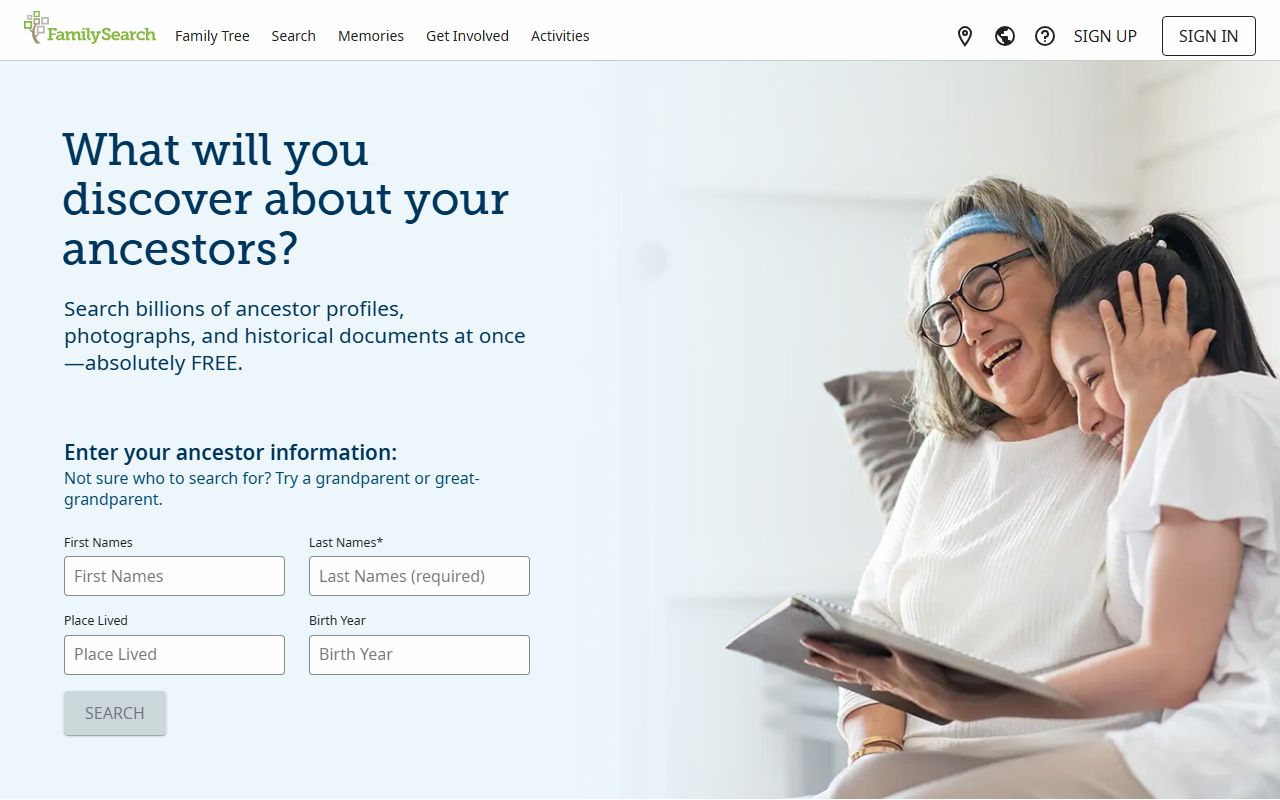 FamilySearch New York genealogy records